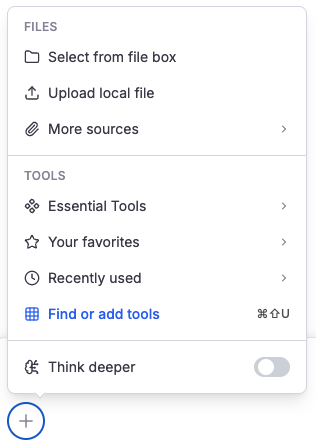 add files and tools