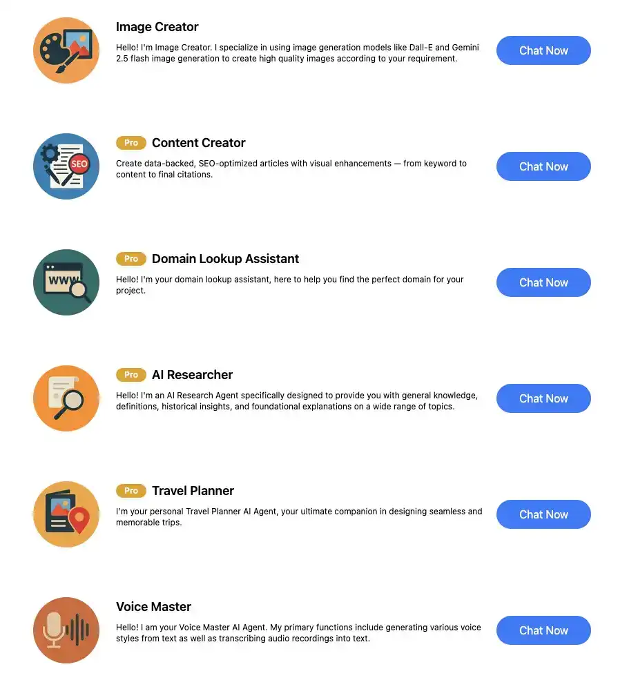 Agent market